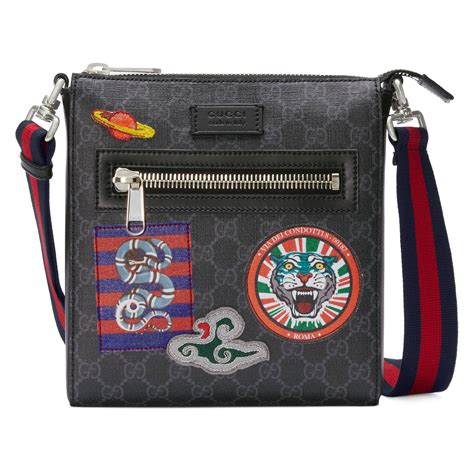 gucci courrier gg supreme pouch replica|Gucci Night Courrier Messenger GG Supreme Black/Grey .